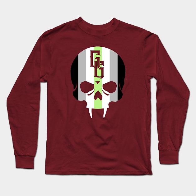 Agender Pride Gehenna Long Sleeve T-Shirt by highcouncil@gehennagaming.com